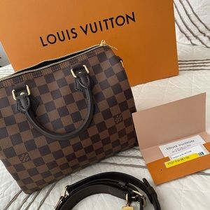 Louis Vuitton Speedy 25 in Damier Ebene BNIB
